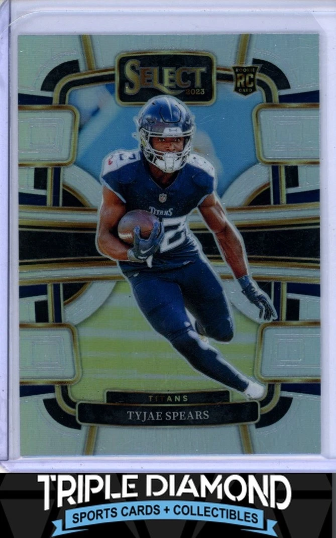 2023 Panini Select Tyjae Spears Rookie RC Concourse Silver Prizm U920