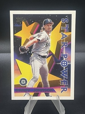 1996 Topps - Star Power Randy Johnson #224 Seattle Mainers MLB Baseball Card