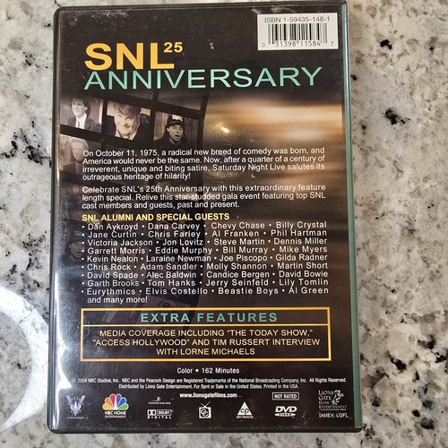 Snl: 25th Anniversary (DVD, 1999) Saturday Night Live - Bild 2 von 2