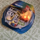 MEMOREX CD-R MUZYKA FAJNE KOLORY 40X 700MB 80MIN 10 SZT NOWY DARMOWA WYSYŁKA