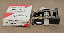 Clark Control KPM-13 Fixed Pole Conversion Kit PM Relays Noble Metal N.O.🇺🇸NOB