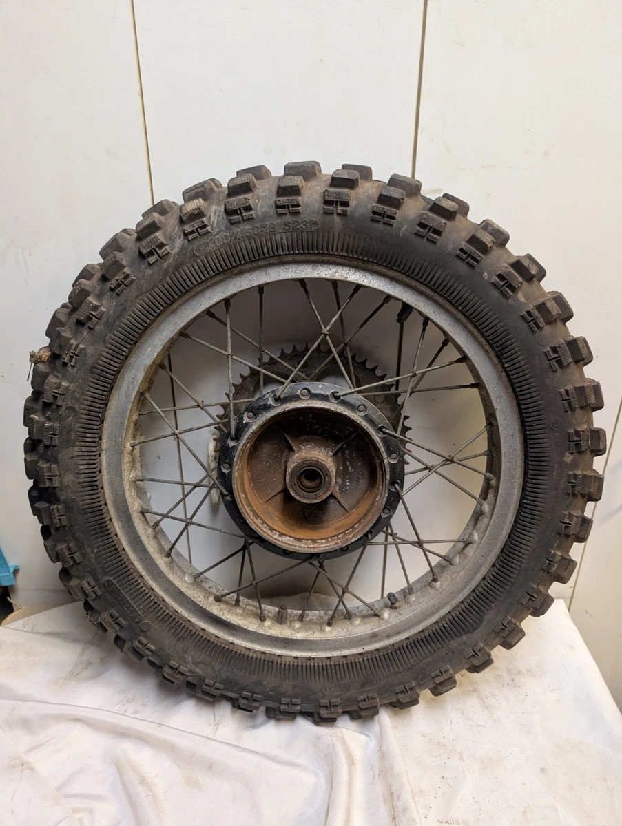 Yamaha TM400 Akront Rear Wheel 110/100-18 with Sprocket Rim T13