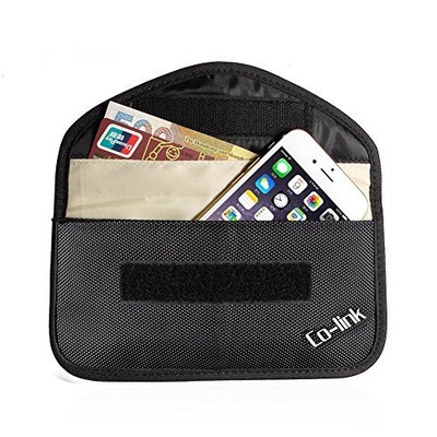 Cell Phone Anti-Tracking Anti-Spying GPS RFID Signal Blocker Pouch Case Bag