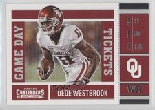 2017 Panini Contenders Draft Picks Game Day Tickets Dede Westbrook #28 0c4
