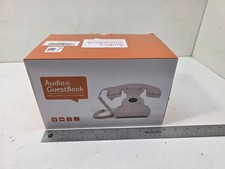 Audio Guest Book Make A Memory Phone Wedding/Home BLACK