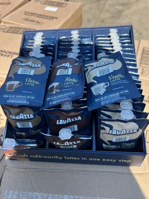 Lavazza Flavia Latte 54x .5oz Freshpacks 48728 BB6/30/2025 Mocha Vanilla Classic