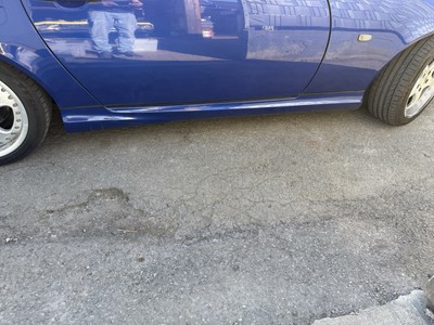 MB SLK R 170 Original AMG 2x Seitenschweller (91)  001170882  .. Blau 352