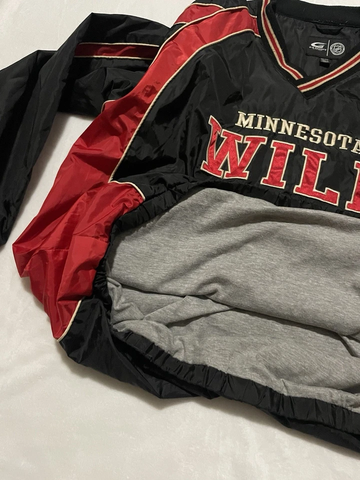Vintage Minnesota Wild Windbreaker Jacket NHL G-lll Mens 2XL Rare 90’s Hockey - Image 4 of 4