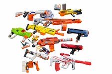 Huge Nerf Gun Bundle Job Lot Fortnite Rival Sniper Raptorstrike + Accessories