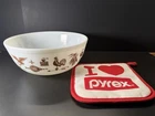 New ListingVintage PYREX “Early American” 404 4 Qt Mixing Nesting Bowl **RARE**
