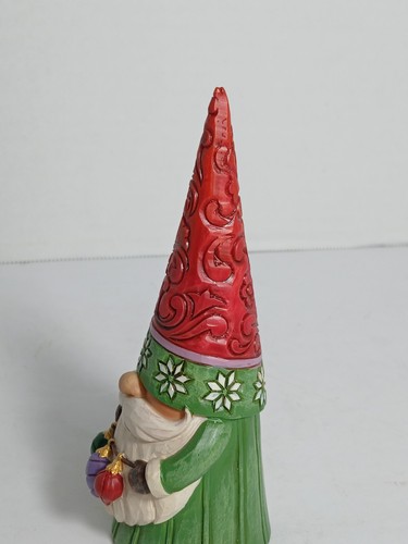 Jim Shore Christmas Gnome "There Is No Christmas Like A Gnome Christmas" 6009181 - Picture 9 of 13