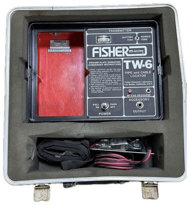 buy fisher tw6 split box pipe & cable locator Forestry Supplies Fisher TW-6 and  Ripping It Outdoors even when their starting point is unknown Fisher Research TW6-KIT Pipe and