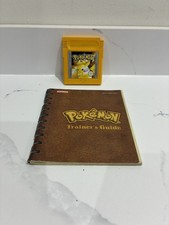Pokémon: Gelbe Version Game Boy Original Original Cart + Trainer Guide