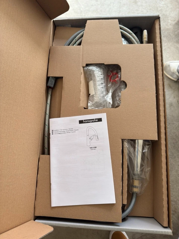 Hansgrohe Talis M51 Kitchen Faucet 72813001 – Chrome – New Open Box - Image 4 of 4