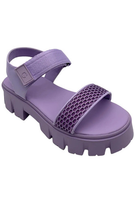 #ad GBG Los Angeles Women#x27;s Premia Lug Sole Sandals Light Purple $34.99
