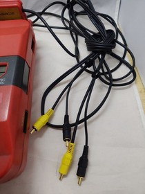 SHARP Twin Famicom FC NES Console Red AN-500R  [Maintained] [Belt Replaced]