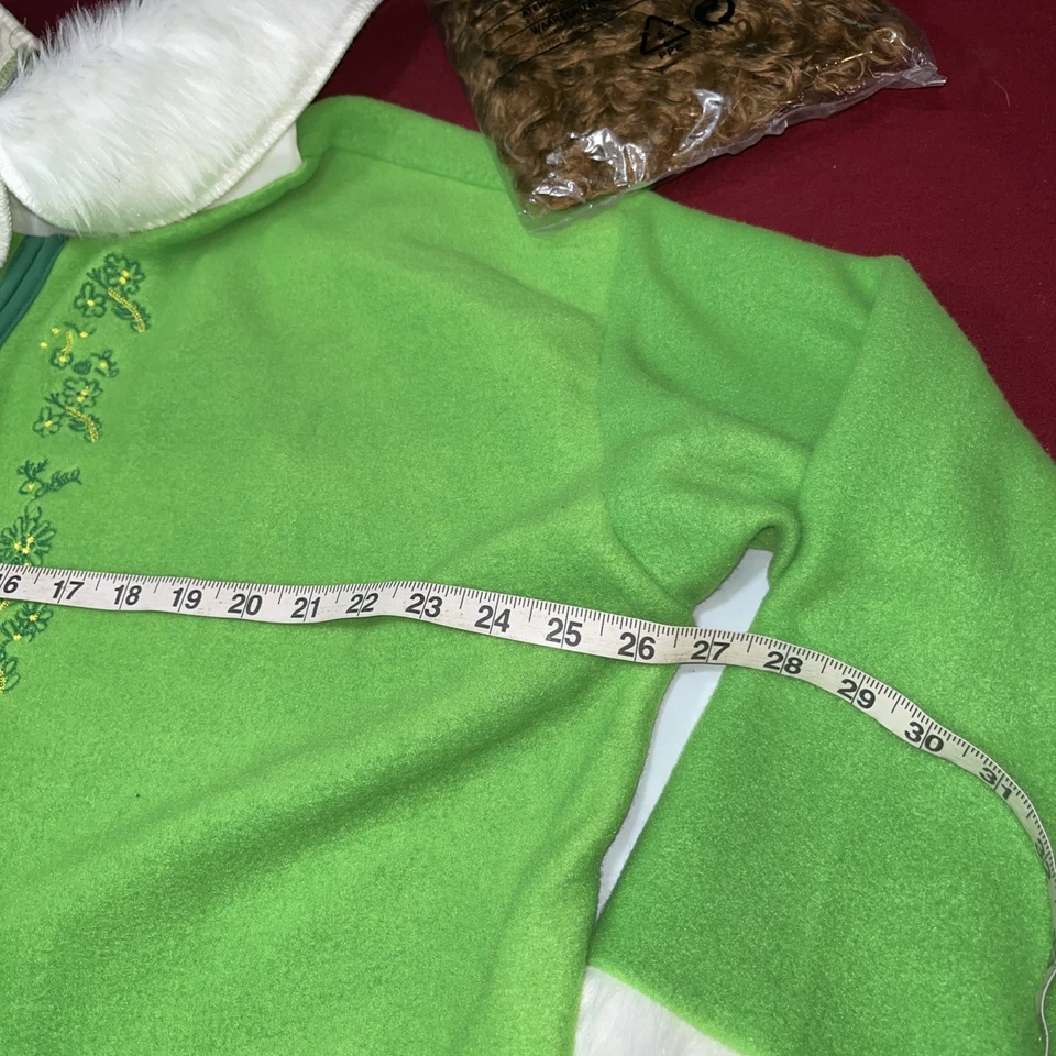 Disfraz Buddy ELF Para Hombre 2XL 3XL Santa Rubíes Navidad TRAJE Top Medias Peluca Cinturón Foto 2 de 4