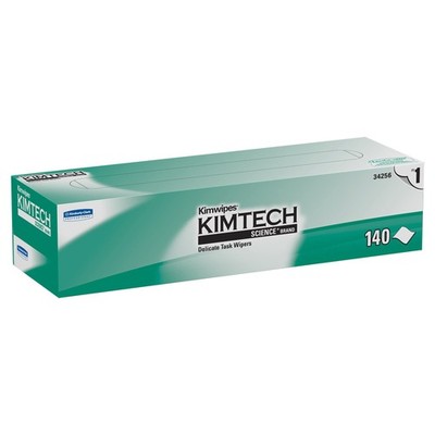 Kimwipes Delicate Task Wipers 14.7x16.6 Inch Lint Free Cleaning 140 PCS