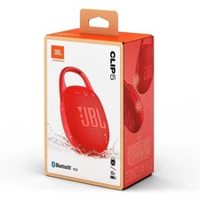 JBL Clip 5 Mini Portable Bluetooth Waterproof Speaker Music Player-Red