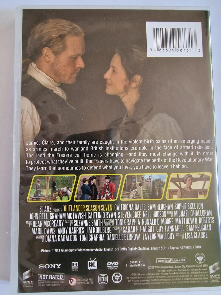 Outlander Series 7 Part 1 Box Set. As New. Unsealed - Image 3 of 4