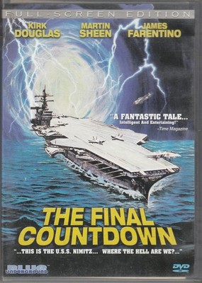 The Final Countdown (DVD, 1980) w/ Kirk Douglas, Martin Sheen, James Farentino