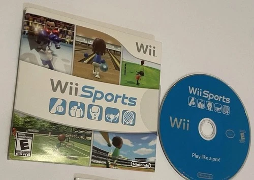 Wii Sports (Nintendo Wii) Cardboard Sleeve
