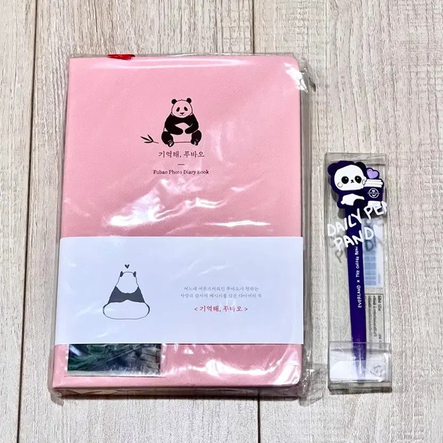 Discontinued Everland Pubao Diary and Pen Set, New