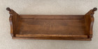 Vintage 1980'-1990's Ethan Allen Decorative Maple Wooden Wall Display Shelf — photo 2
