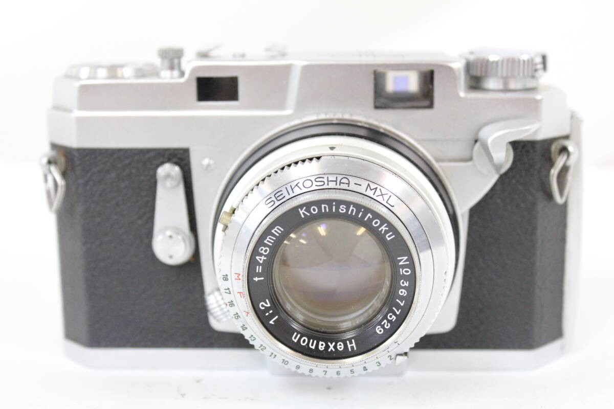 Konica Iii Hexanon 48Mm F2 Double Stroke Rangefinder Camera