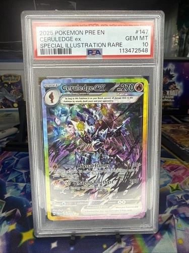 Ceruledge EX - 147/131 - Prismatic Evolutions - PSA 10