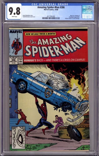 The Amazing Spider-Man Vol 1 306 CGC 9.8 (NM/M)  Marvel (1988)