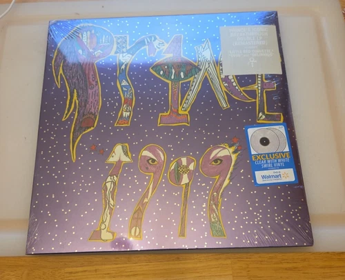 PRINCE 1999 2 LP  Walmart Exclusive NEW SEALED White Swirl VINYL Record Album
