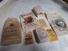 Antique Free Sample Dwight's COW BRAND SODA Complete Package Card - Book - Etc