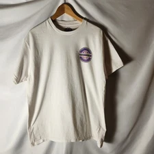 Vintage Mr. Zog's Original Sex Wax T-Shirt Size L White Surfer Surf Tee