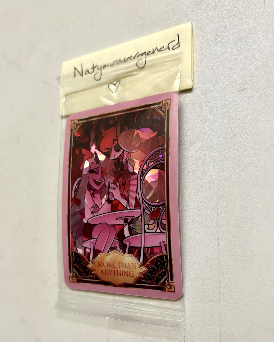 NEW 2025 Hazbin Hotel TCG Promo Card 11 MORE THAN ANYTHING Cracked