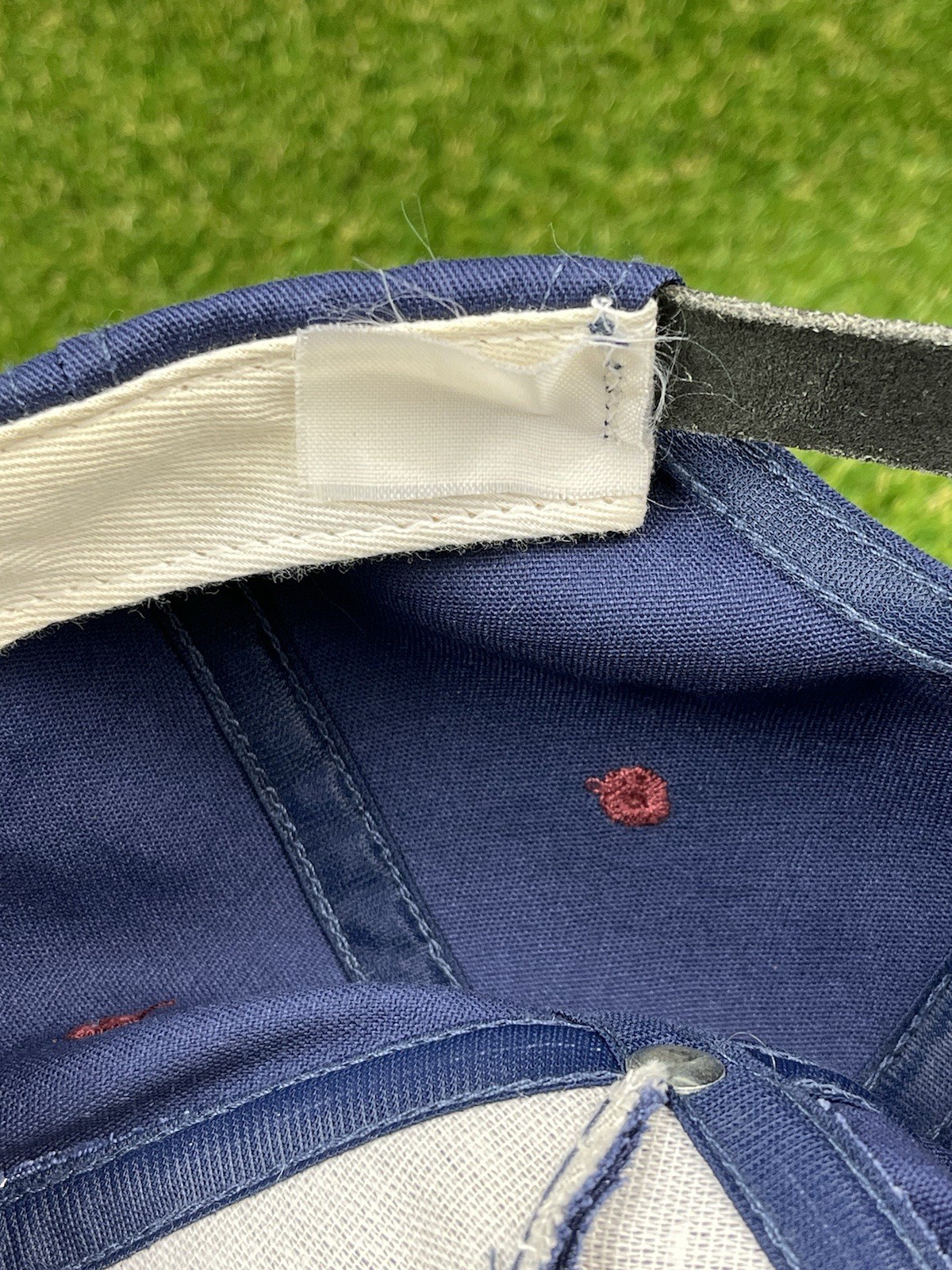 vintage Boeing Script Logo Adjustable Leather Str… - image 11