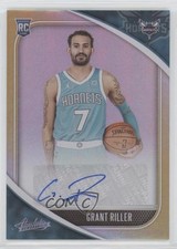 2020-21 Absolute Memorabilia Rookie Variations Level 1 Grant Riller Auto 04tw