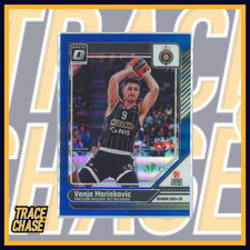 2024-25 Panini Donruss EuroLeague BK Vanja Marinkovic Optic Blue 20/49 #128