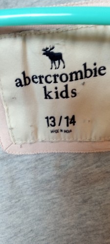 Abercrombie Kids Jacket Girls 13/14 Camo Green Hooded Utility Parka Cotton Army - Picture 7 of 10