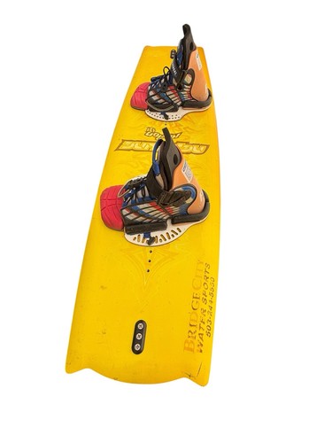 Vintage Neptune Mission 130 Wakeboard mit Bindung Universal