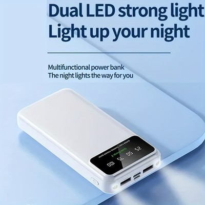 Powerbank 30000mAh Schnellladegerät USB-C Externer Batterie Ladegerät für Handys
