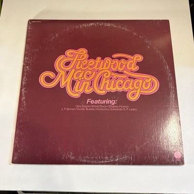 Fleetwood Mac In Chicago LP 2 Record Set Sire Gatefold Otis Span Willie Dixon EX