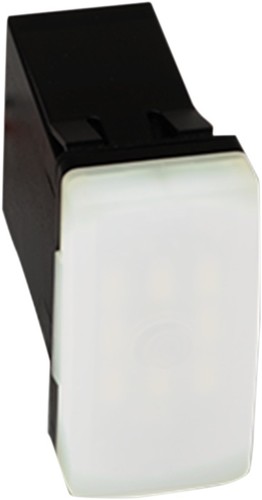 Moose Map Light Rocker Switch White