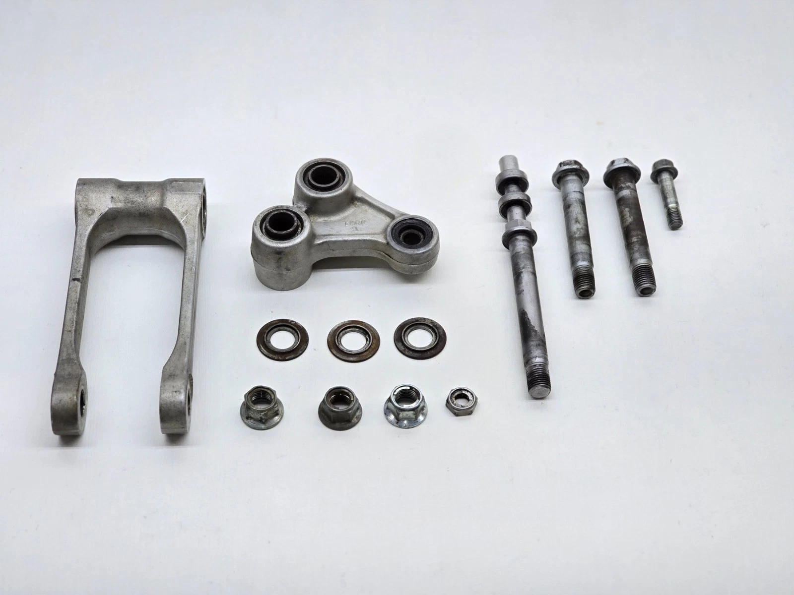 04-05 Kawasaki KX250F OEM Linkage Assembly Knuckle Arm Pull Rod Pivot 39007-0001