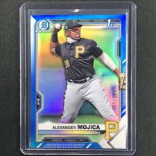 2021 Bowman Chrome Alexander Mojica Prospect 1st Bowman Blue 109/150