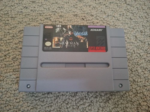 Batman Returns Super Nintendo SNES Game Cartridge NTSC-U/C US/Canada