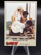 1981 Here's Bo #20 Rafting Down The River Fleer Bo Derek Card