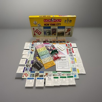 Monopoly New York City Brettspiel Parker Brothers Selten Vintage