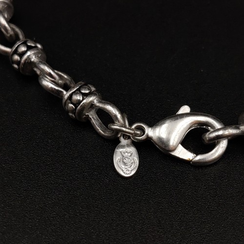 Beautiful Premier Designs Silvertone Fancy Link 'Lauren' Bracelet - Picture 3 of 7