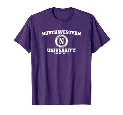 Campus Lab Northwestern University Wildcats Circle Logo T-Shirt